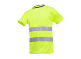 PS Cartura signalisatie T-shirt geelkort mouwen maat 2XL