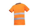 PS Cartura signalisatie T-shirt oranje kort mouwen maat S