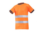 PS Mastra 3873 licht oranje signalisatie T-shirt maat S