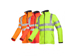 PS Softshell Genova 9833 signalisatie fleecejas