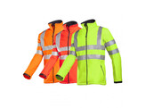 PS Softshell Genova 9833 signalisatie fleecejas maat L