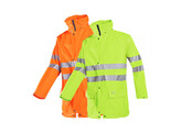 PS Kassel 4279A signalisatie licht regenjas Oranje maat 3XL