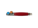 BK licht rood handvat  207.5  3mm slang