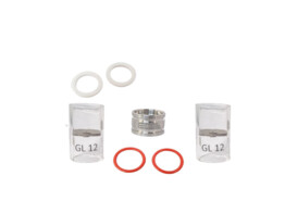 PRWD EDGE STARTKIT glazen gascup N 12  2.4MM Standaard series 2.4MM