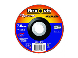 FLXVT MEGA-LINE Afbraamschijf voor Inox
